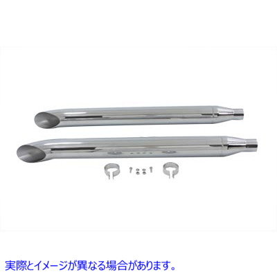 30-0382 ターンアウトマフラーセット 取寄せ Vツイン Turn Out Muffler Set (検索用／