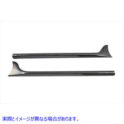 30-0518 ストレート 36 インチ フィッシュテール エクステンション セット 取寄せ Vツイン Straight 36 inch Fishtail Extension