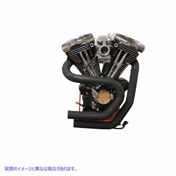 30-0524 エボリューションヘッダーセット ブラック 取寄せ Vツイン Ultima Evolution Header Set Black (検索用／