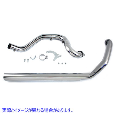 30-0581 クロスオーバーエキゾーストヘッダーパイプ 取寄せ Vツイン Crossover Exhaust Header Pipes (検索用／