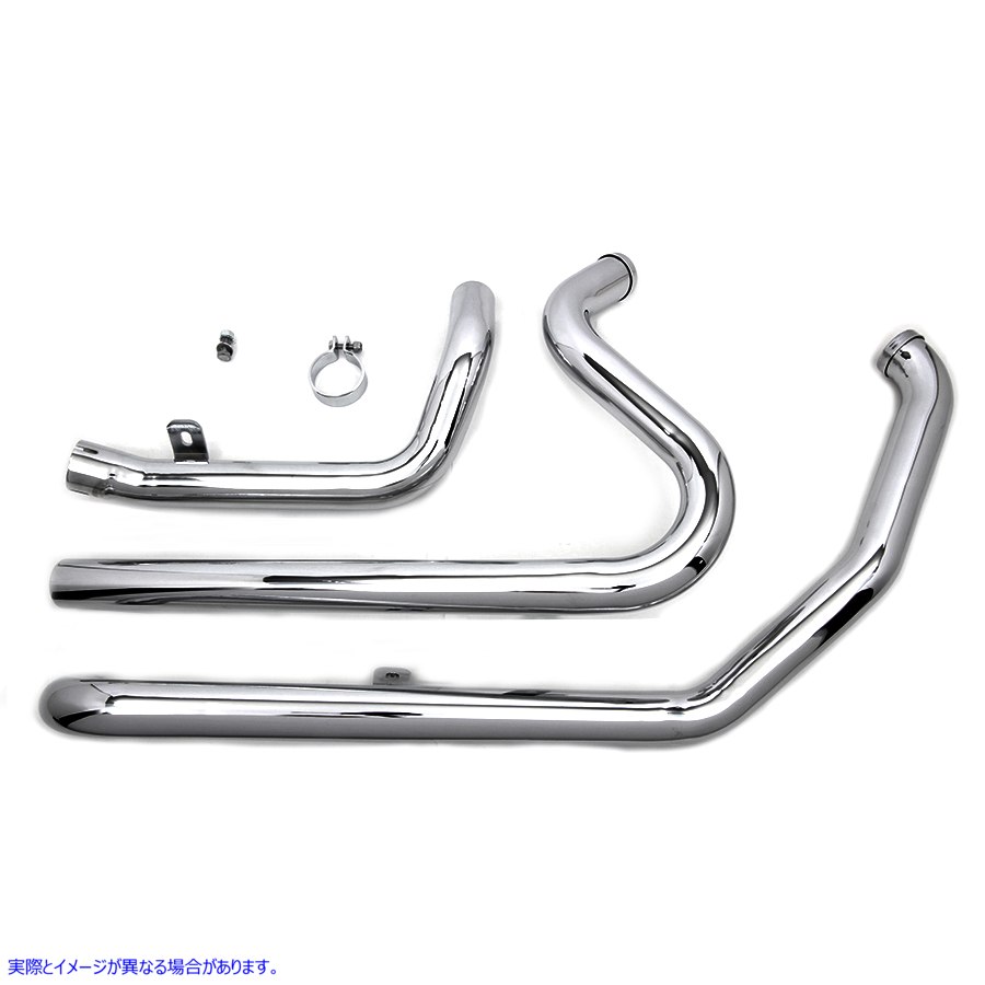 30-0612 クロスオーバーエキゾーストヘッダーパイプ 取寄せ Vツイン Crossover Exhaust Header Pipes (検索用／