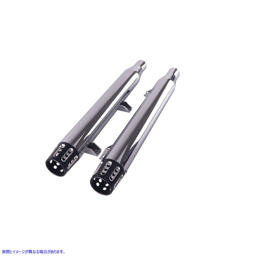 30-0660 インディアン スリップオン マフラー セット クローム 取寄せ Vツイン Indian Slip On Muffler Set Chrome (検索用／