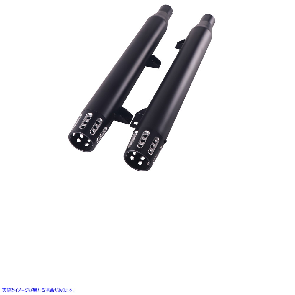 30-0661 インディアン スリップオン マフラー セット ブラック 取寄せ Vツイン Indian Slip On Muffler Set Black (検索用／