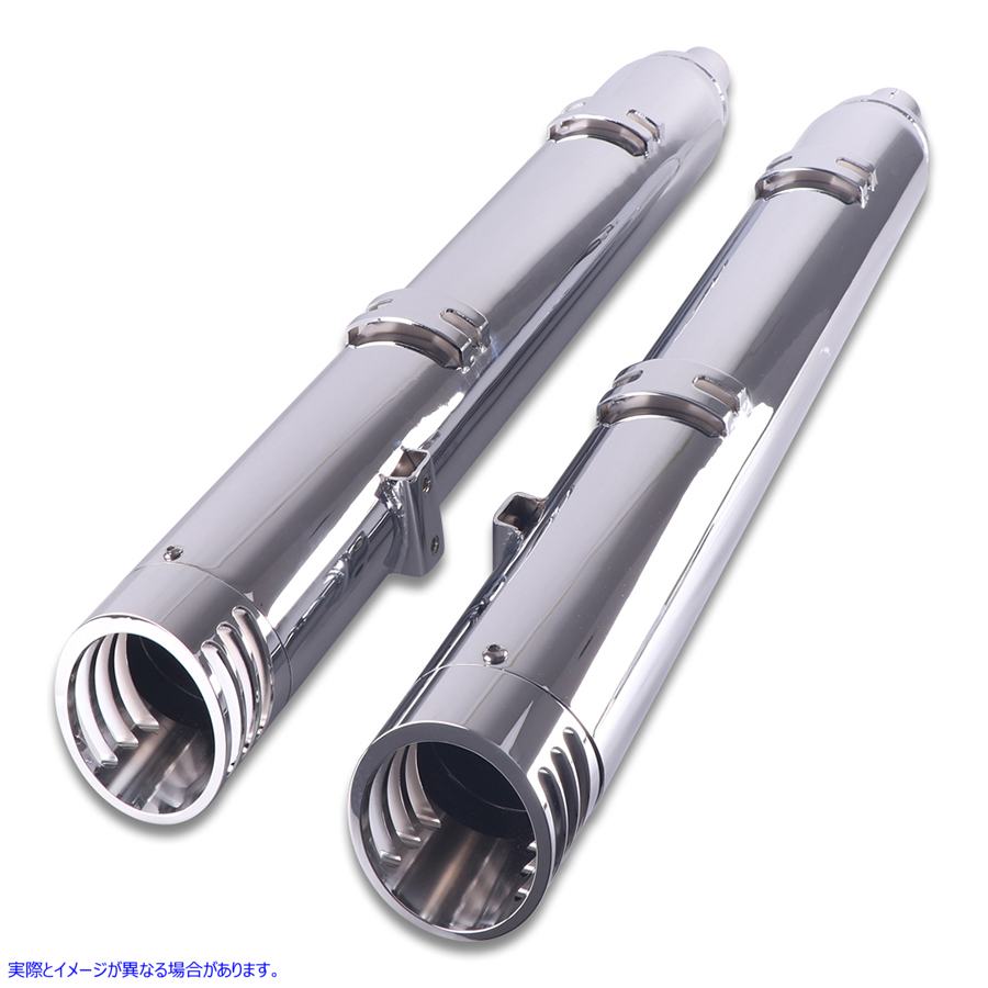 30-0662 インディアン スリップオン マフラー セット クローム 取寄せ Vツイン Indian Slip On Muffler Set Chrome (検索用／