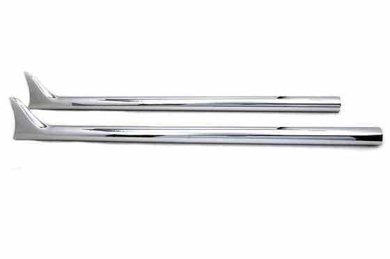 30-0697 ファクトリーサンプル 42 インチ ストレート フィッシュテール エキゾースト エクステンション S 取寄せ Vツイン Factor