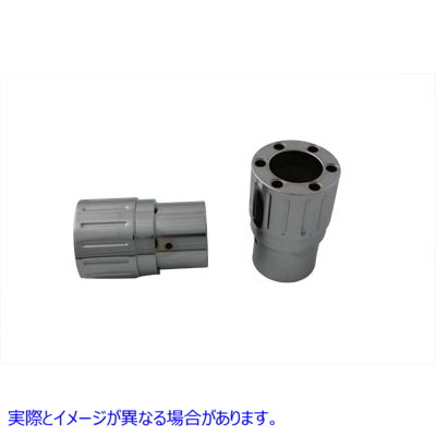 30-0789 【廃番】 6 ガンエキゾーストパイプエンドセット 取寄せ Vツイン Six Gun Exhaust Pipe End Set (検索用／