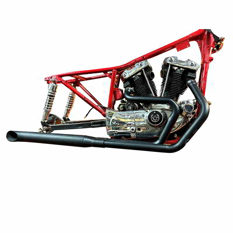 30-0929 Alphabet XL エキゾーストヘッダーセット ブラック 取寄せ Vツイン Alphabet XL Exhaust Header Set Black (検索用／