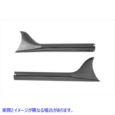 30-0945 ストレート 18 インチ フィッシュテール エクステンション セット 取寄せ Vツイン Straight 18 inch Fishtail Extension