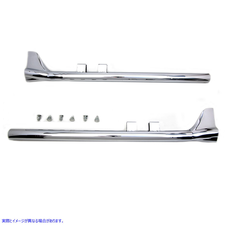 30-0971 36 インチ ブロンクス ストレート テール セット クローム 取寄せ Vツイン 36 inch Bronx Straight Tail Set Chrome (検