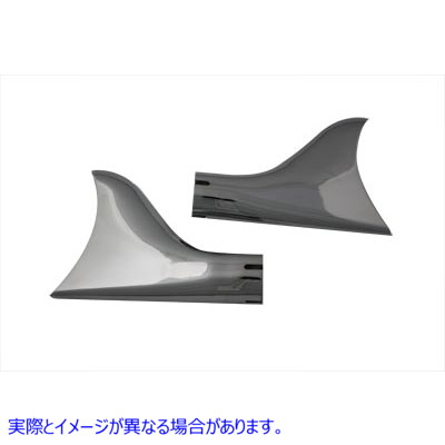 30-0974 クラシックフィッシュテールチップセットマフラー 取寄せ Vツイン Classic Fishtail Tip Set Muffler (検索用／