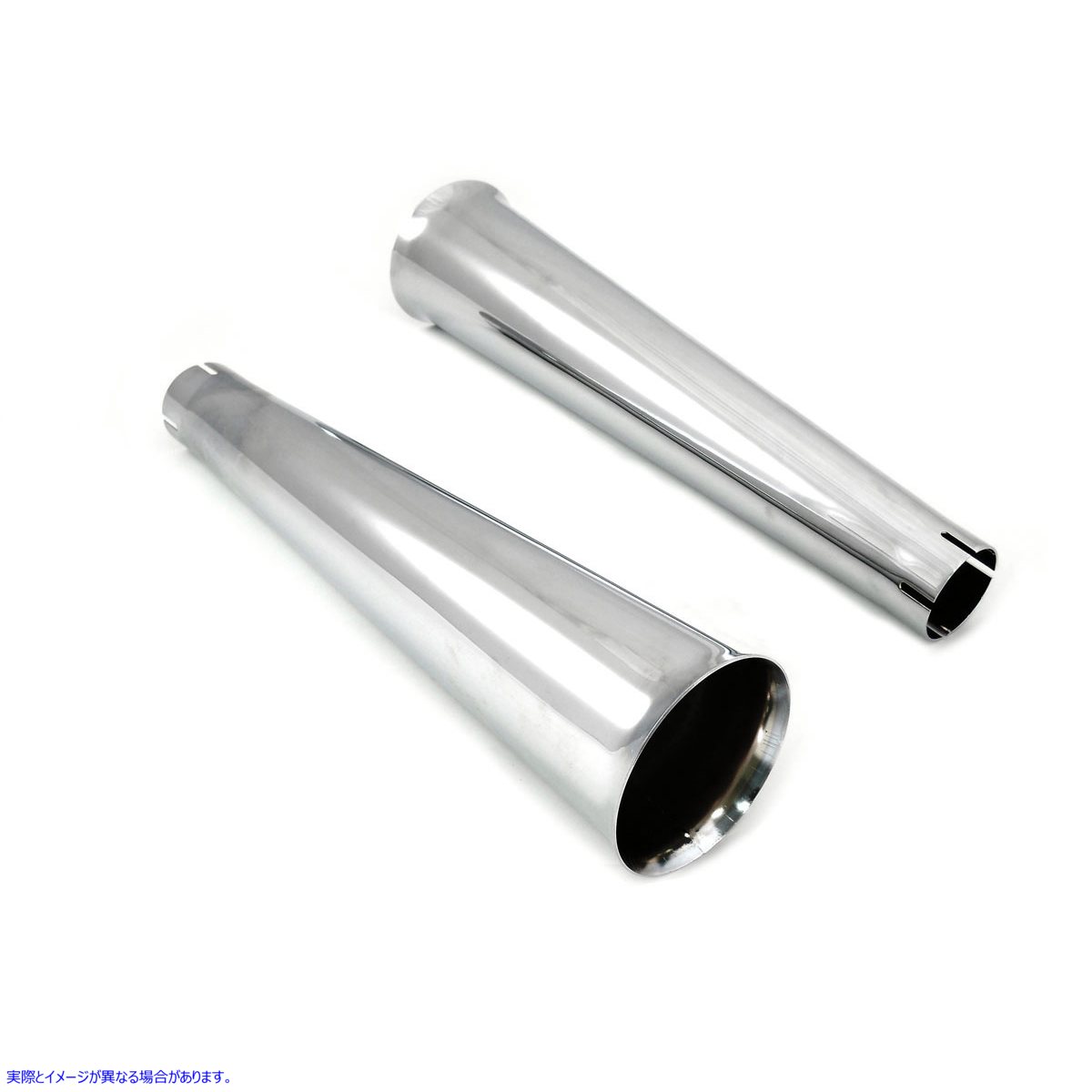 30-0984 クロームメガホンチップセット 取寄せ Vツイン Chrome Megaphone Tip Set (検索用／