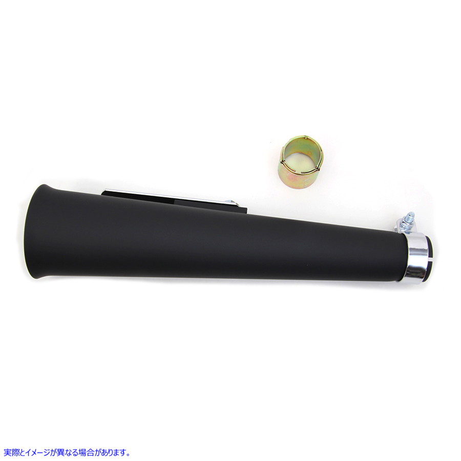 30-1026 ブラックメガホンウィドウトラストマフラー 取寄せ Vツイン Black Megaphone Widow Trust Muffler (検索用／