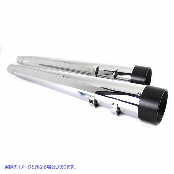 30-1305 ワイアットガトリングマフラーセット（ボルテックスチップ付き） 取寄せ Vツイン Wyatt Gatling Muffler Set with Vorte