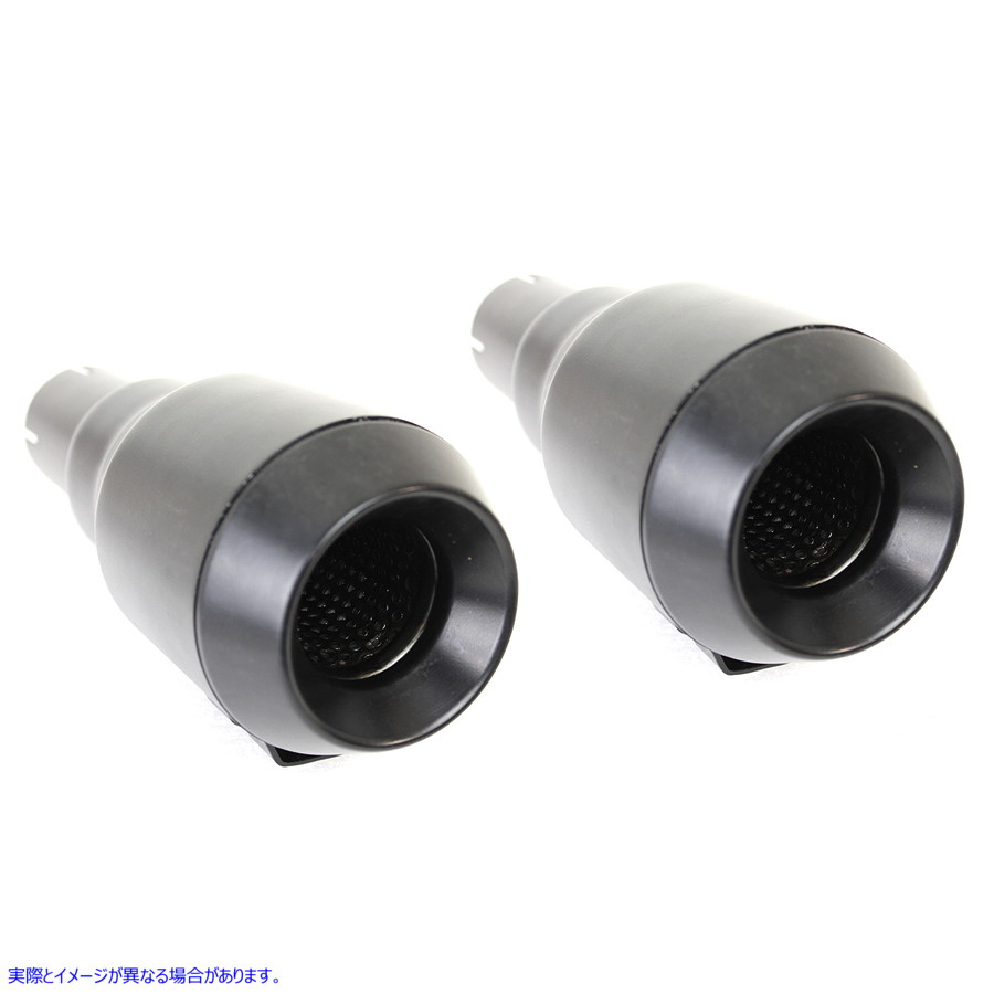 30-1367 グレネードマフラーセット ブラック 取寄せ Vツイン Grenade Muffler Set Black (検索用／