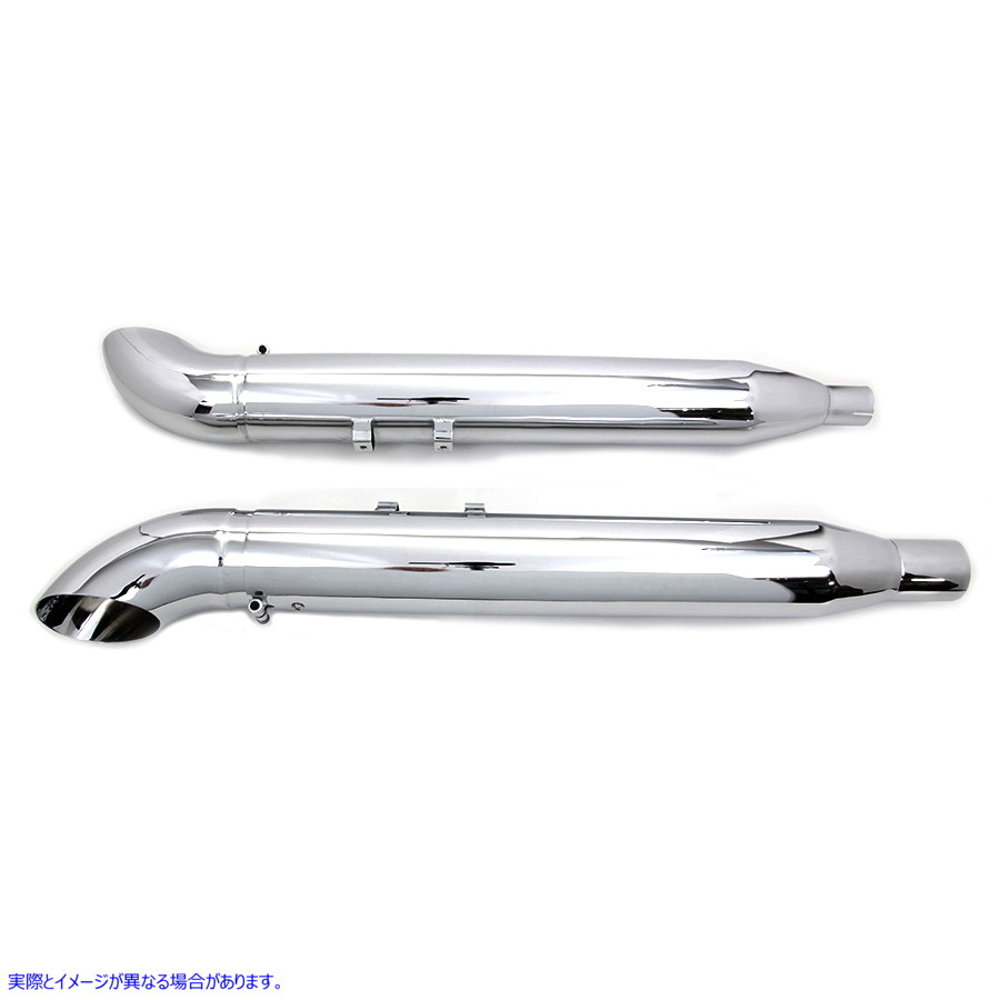 30-1751 インディアン ターンアウト マフラー セット 取寄せ Vツイン Indian Turn Out Muffler Set (検索用／