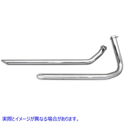 30-3155 1-3/4 インチリジッドショットガンエキゾーストドラッグパイプセット 取寄せ Vツイン 1-3/4 inch Rigid Shotgun Exhaust