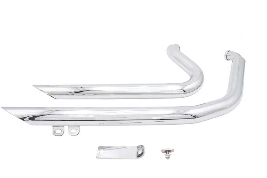 30-7060 取寄せ Vツイン Factory Sample Wyatt Gatling Exhaust Drag Pipe Set Down (検索用／)