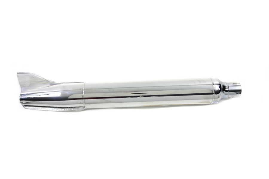 30-7062 取寄せ Vツイン Factory Sample 1961 Replica Fishtail Muffler Chrome (検索用／65240-61)