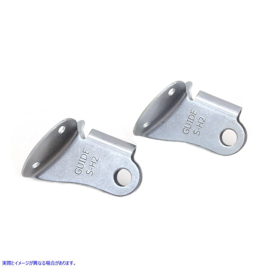 31-0028 カドミウムスポットランプブラケットセット 取寄せ Vツイン Cadmium Spotlamp Bracket Set (検索用／