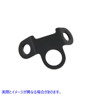 31-0133 ホーンバンパーブラケットブラック Horn Bumper Bracket Black 取寄せ Vツイン (検索用／69041-73 V-Twin