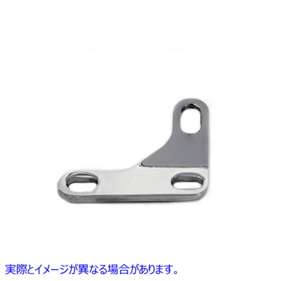 31-0135 クロームアッパーフロントトップモーターマウント 取寄せ Vツイン Chrome Upper Front Top Motor Mount (検索用／16265-