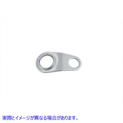 31-0149 クローム スピードメーター ケーブル ガイド 取寄せ Vツイン Chrome Speedometer Cable Guide (検索用／38623-68