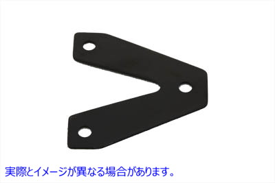 31-0154 ブラック オイルクーラー ブラケット 取寄せ Vツイン Black Oil Cooler Bracket (検索用／62574-77