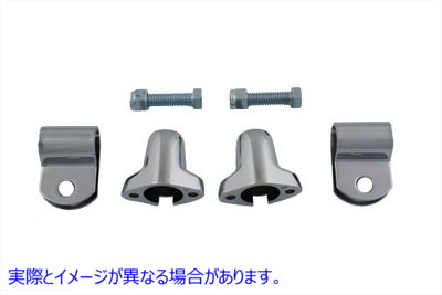 31-0180 クロームウインカー取付キット 取寄せ Vツイン Chrome Turn Signal Mounting Kit (検索用／68519-68 68795-68