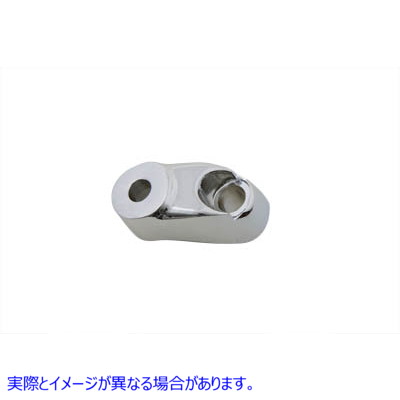 31-0230 ウインカーブラケット 39mm フォーク クローム 取寄せ Vツイン Turn Signal Bracket 39mm Forks Chrome (検索用／