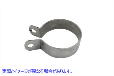 31-0231 マフラー本体クランプ ステンレス 取寄せ Vツイン Muffler Body Clamp Stainless Steel (検索用／65279-57