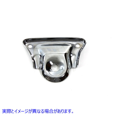 31-0263 ヘッドランプマウントブラケット クローム Headlamp Mount Bracket Chrome 取寄せ Vツイン (検索用／