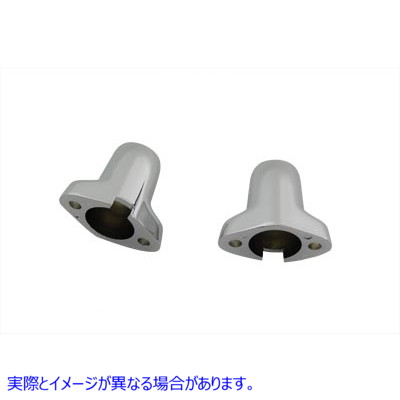 31-0266 クローム ウインカー スタンション 取寄せ Vツイン Chrome Turn Signal Stanchion (検索用／68519-68