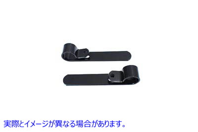 31-0273 ブラック 1 インチ エキゾースト インチ P インチ クランプ セット 取寄せ Vツイン Black 1 inch Exhaust inchP inch Cl