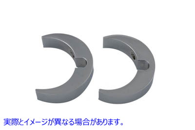 31-0315 ポリッシュスムースケーブルホルダーセット 取寄せ Vツイン Polished Smooth Cable Holder Set (検索用／