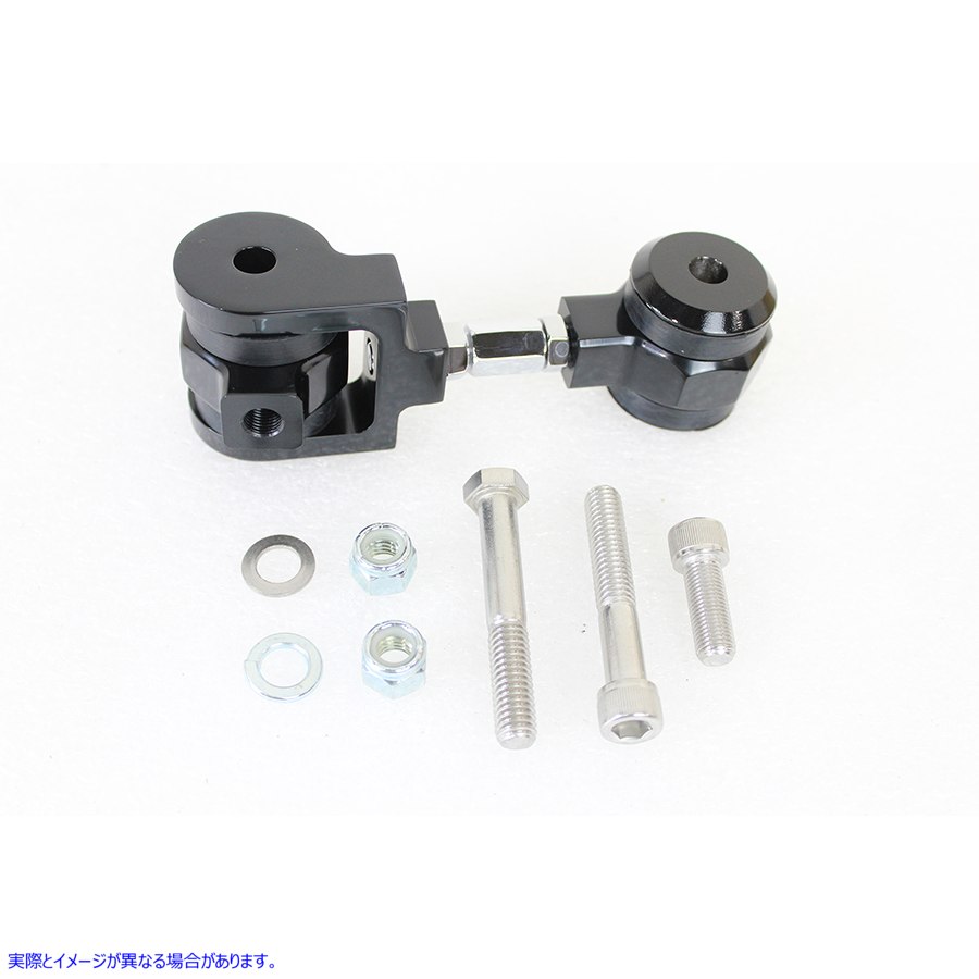 31-0365 トップ エンジン マウント スタビライザー キット ブラック 取寄せ Vツイン Top Engine Mount Stabilizer Kit Black (検