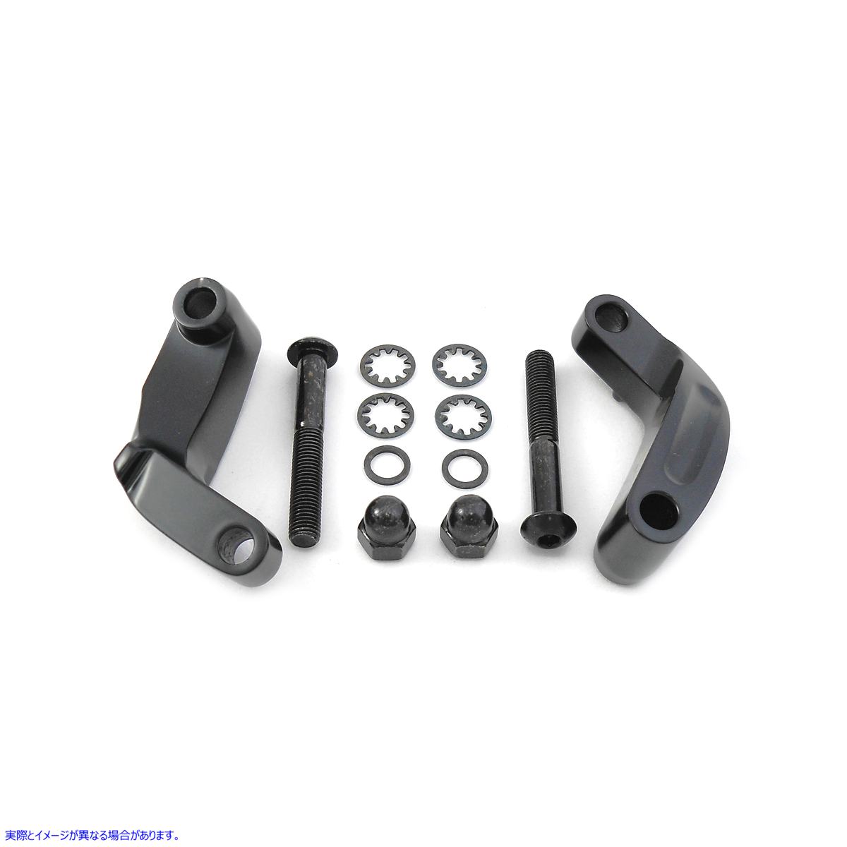 31-0393 ブラック スムース ミラー再配置キット 取寄せ Vツイン Black Smooth Mirror Relocation Kit (検索用／56000042