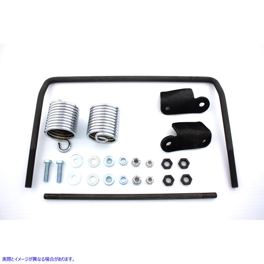 31-0427 補助シートスプリングブラケットキット 取寄せ Vツイン Auxiliary Seat Spring Bracket Kit (検索用／