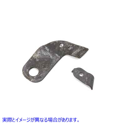 31-0537 ハンドルバー スロットル コントロール クランプ パーカーライズド 取寄せ Vツイン Handlebar Throttle Control Clamp P