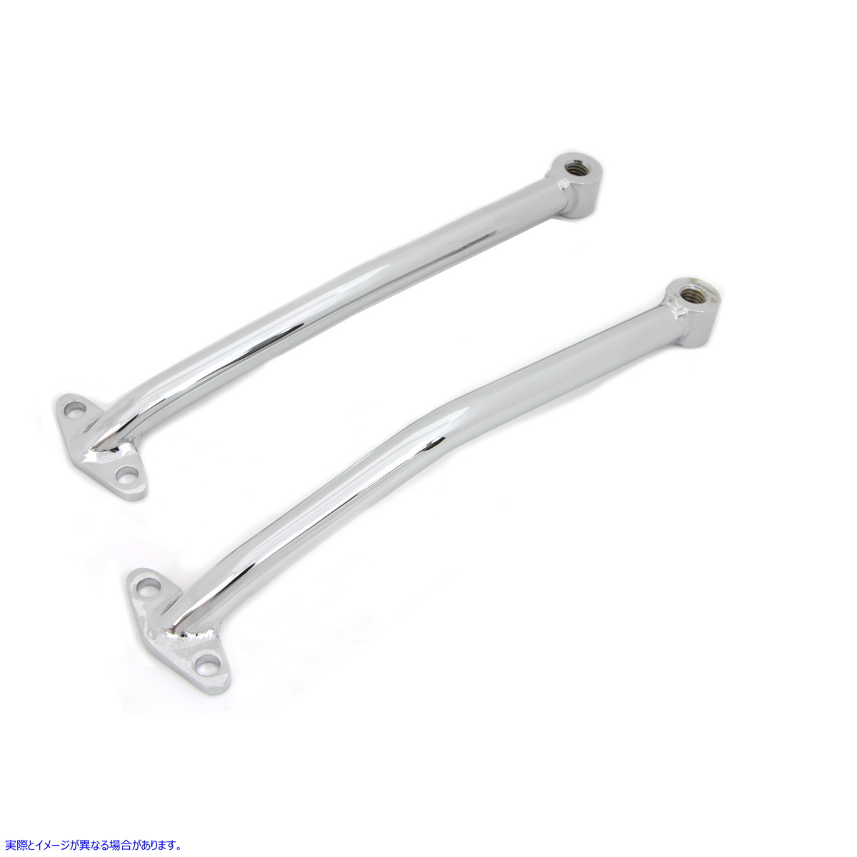 31-0559 クロームリアフェンダーブレースセット 取寄せ Vツイン Chrome Rear Fender Brace Set (検索用／