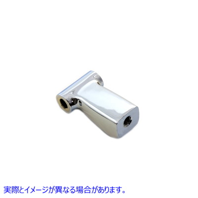 31-0576 Bates ヘッドランプ マウンティング ブロック クローム 取寄せ Vツイン Bates Headlamp Mounting Block Chrome (検索用