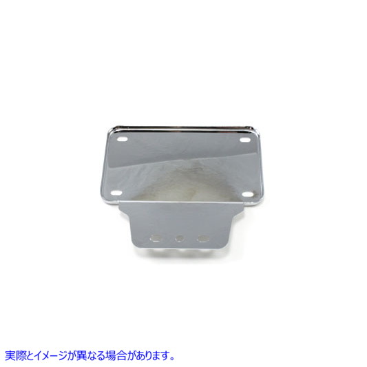 31-0605 テールランプ ライセンス プレート ホルダー クローム 取寄せ Vツイン Tail Lamp License Plate Holder Chrome (検索用