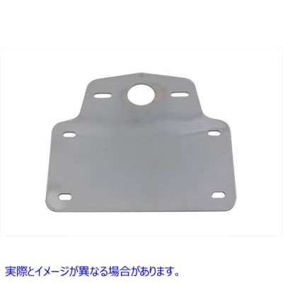 31-0637 テールランプナンバープレートホルダー横型 取寄せ Vツイン Tail Lamp License Plate Holder Horizontal (検索用／ Paug