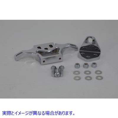 31-0664 クロームトップモーターマウント 取寄せ Vツイン Chrome Top Motor Mount (検索用／