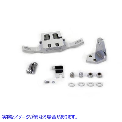 31-0667 クロームトップモーターマウント 取寄せ Vツイン Chrome Top Motor Mount (検索用／