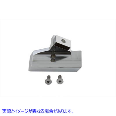 31-0727 クロームサイドマウントテールランプブラケット 取寄せ Vツイン Chrome Side Mount Tail Lamp Bracket (検索用／
