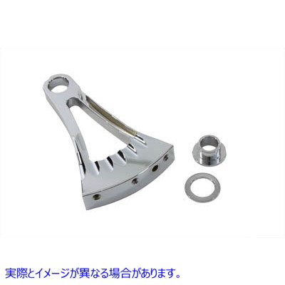 31-0732 サイドマウント テールランプ ブラケット カーブ 取寄せ Vツイン Side Mount Tail Lamp Bracket Curved (検索用／