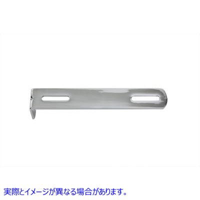31-0783 アングルエキゾーストブラケット クローム 取寄せ Vツイン Angle Exhaust Bracket Chrome (検索用／