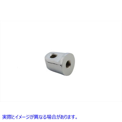 31-0794 Bates ヘッドランプ マウント ブロック クローム ビレット 取寄せ Vツイン Bates Headlamp Mount Block Chrome Billet (