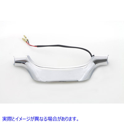 31-0865 クロームウインカーブラケット リアのみ 取寄せ Vツイン Chrome Turn Signal Bracket Only Rear (検索用／69197-04