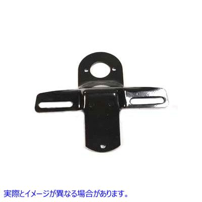 31-0866 テールランプブラケット ブラック 取寄せ Vツイン Tail Lamp Bracket Black (検索用／